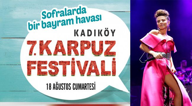 Derya Uluğ Karpuz Festivali'nde konser verecek 