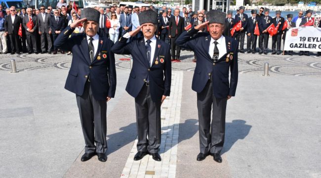 Gaziler Günü saygıyla kutlandı