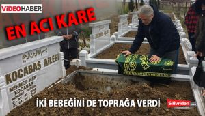 İki bebeğini de toprağa verdi