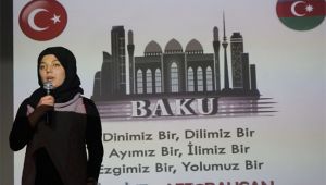 Silivri'de öğrencilere Bakü anlatıldı