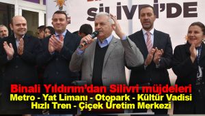 Binali Yıldırım Silivri projelerini açıkladı!