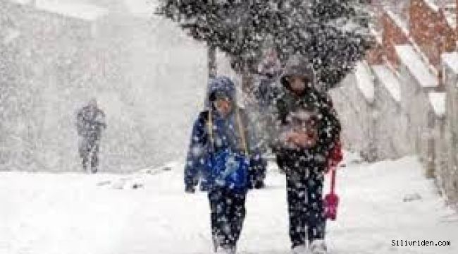 İstanbul'da pazartesi günü okullar tatil edildi