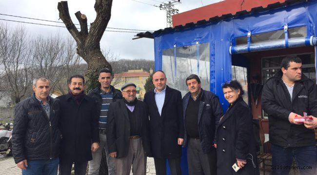 CHP'li adaylar mahalle mahalle geziyor 