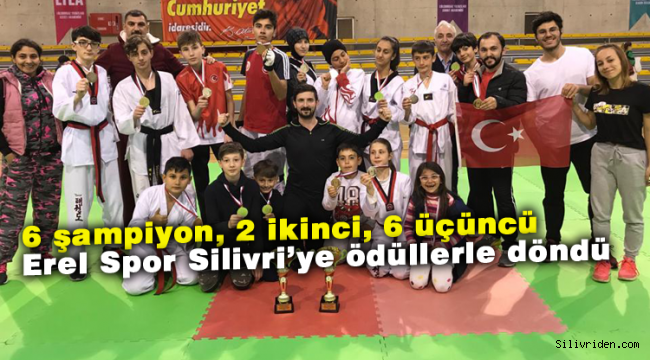 Erel Spor Silivri’ye ödüllerle döndü