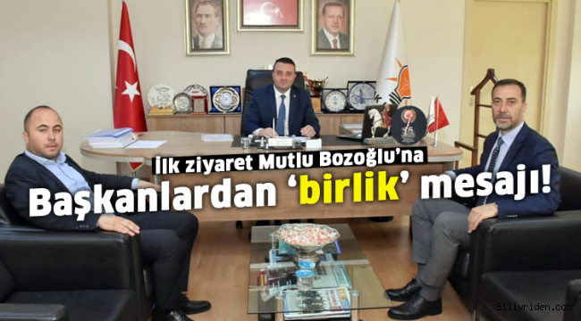 İlk ziyaret Mutlu Bozoğlu’na