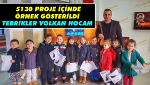 Tebrikler Volkan hocam!