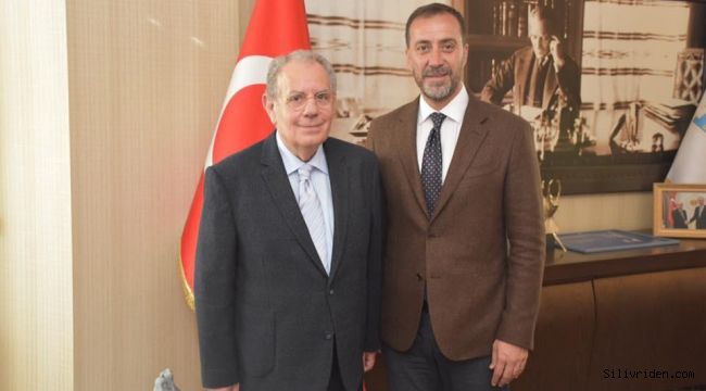 Yusuf Sarıbekir Başkan Yılmaz'ı ziyaret etti