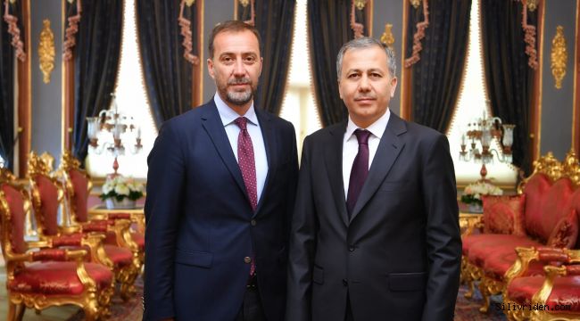 Başkan Yılmaz'dan Vali Yerlikaya'ya Ziyaret