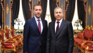 Başkan Yılmaz'dan Vali Yerlikaya'ya Ziyaret
