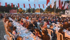 Değirmenköylüler Gönül Sofrası'nda Iftar yaptı