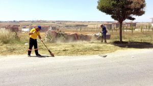 Belediye ekipleri saha çalışmalarını sürdürüyor