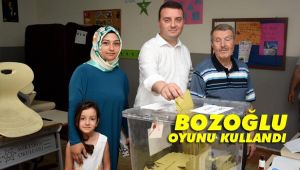 Bozoğlu, oyunu kullandı