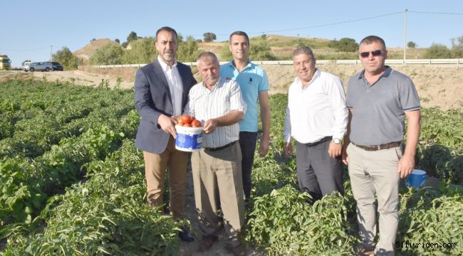 Yılın ilk domotesini Başkan Yılmaz topladı