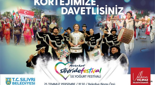 58. Silivri Yoğurt Festivali başlıyor