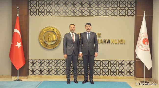 Başkan Yılmaz projelerini Ankara'ya taşıdı