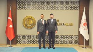 Başkan Yılmaz projelerini Ankara'ya taşıdı