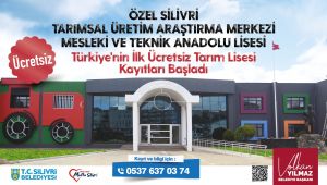 Ücretsiz tarım lisesi kayıtlarına başladı