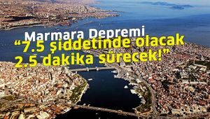 Marmara Depremi ile ilgili yeni açıklama