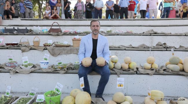 Silivri'de kavun ve bamya lezzetleri yarıştı