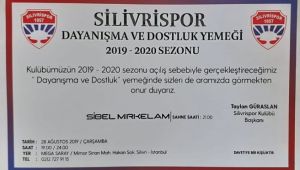 Silivrispor’a katkı sağlayacak organizasyon