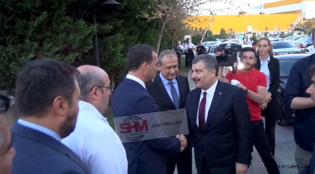 Sağlık Bakanı Fahrettin Koca Silivri'de
