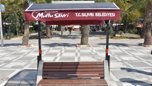 Silivri Sahili'ne çevre dostu banklar