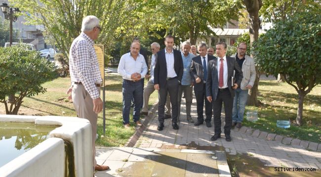 Başkan Yılmaz Ortaköy'ü inceledi