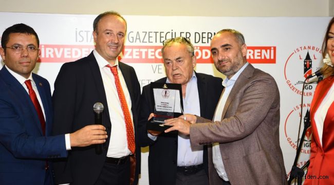 İGD başarılı ve emekçi gazetecileri ödüllendirdi