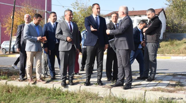 Başkan Yılmaz Büyükçavuşlu'ya çıkarma yaptı