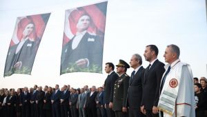 Büyük Önder Atatürk saygı ve minnetle anıldı
