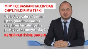 Zafer Yalçın'dan Yıldırım'a tepki: 