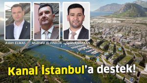 Kanal İstanbul’a vatandaştan destek