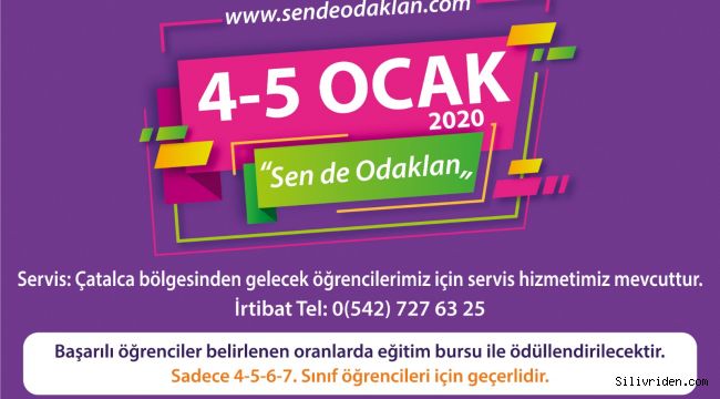 Odak Okulları 'Bursluluk Sınavı' için başvurular başladı 