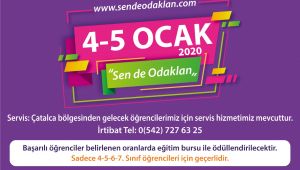 Odak Okulları 'Bursluluk Sınavı' için başvurular başladı 