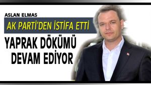 Aslan Elmas, AK Parti'den istifa etti