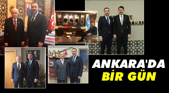 Başkan Yılmaz'ın Ankara temasları