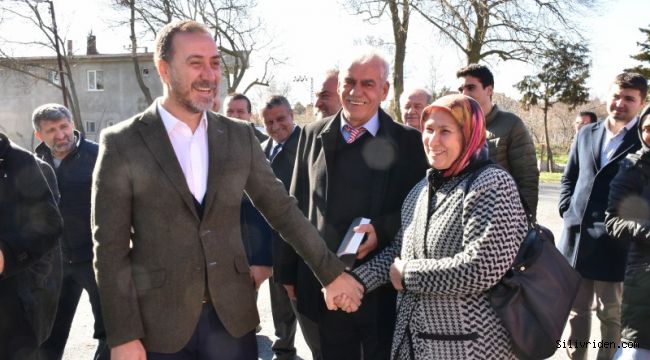 Başkan Yılmaz köy ziyaretlerine devam ediyor