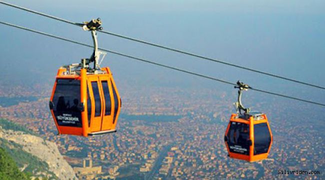 İstanbul'da teleferik seferleri durduruldu