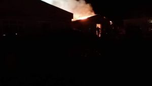 Silivri'de çıkan yangında bir kişi hayatını kaybetti 