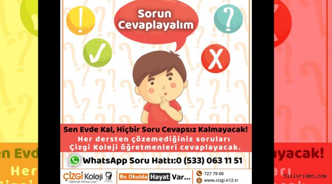 Çizgi'den Silivri genelinde Online Deneme Sınavı