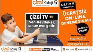 Çizgi Koleji öğrencilerine online sınav yapacak