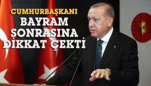 Cumhurbaşkanı Erdoğan, Ramazan sonrası çifte bayram olabileceğini açıkladı