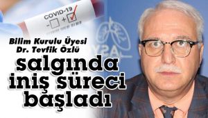 Dr. Özlü: Salgında iniş süreci başladı