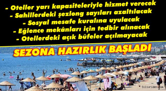 Turizm sezonuna hazırlıklar başladı