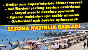 Turizm sezonuna hazırlıklar başladı