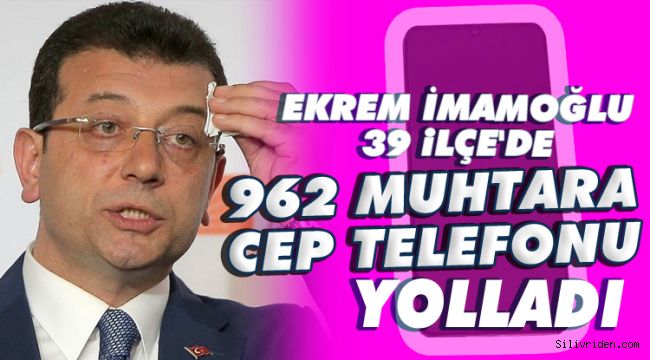 Muhtarlara gönderilen telefonlar tepki topladı