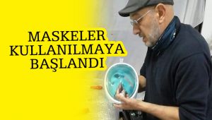 Tasarlanan maskeler kullanılmaya başlandı