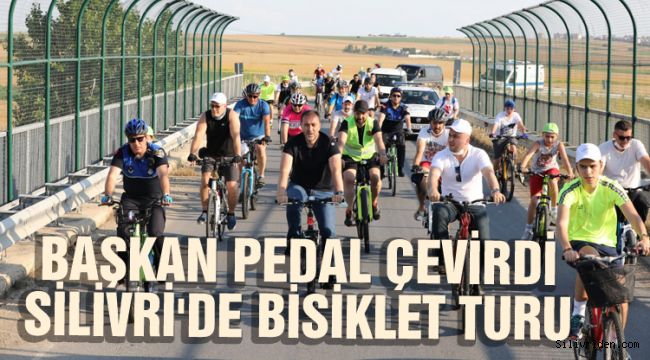 Silivri Belediyesinden bisiklet turu