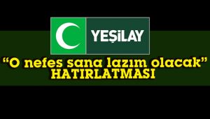 Yeşilay'dan 