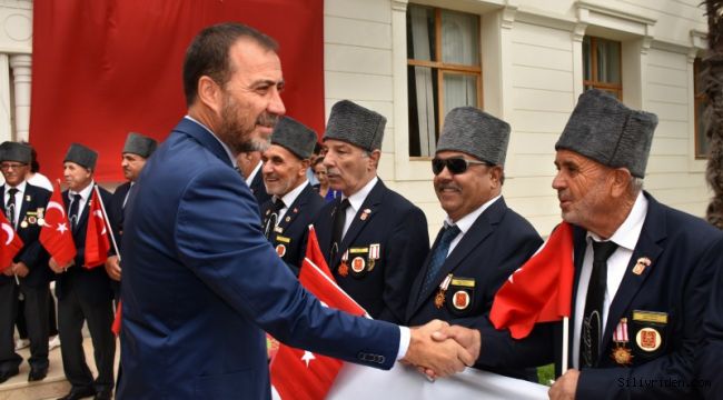 Başkan Yılmaz: “Gazilerimiz milli kahramanlarımızdır”